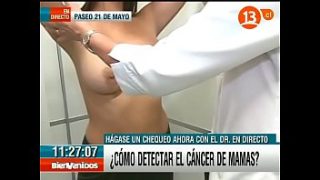 Breast exam on tv