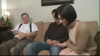 Mom and son cuckold dad