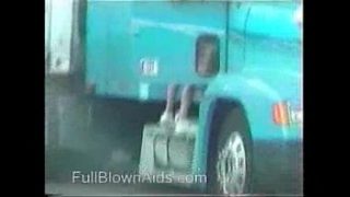 Trucker spy piss
