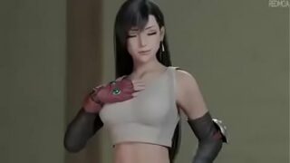 Tifa Gets Double Penetrated