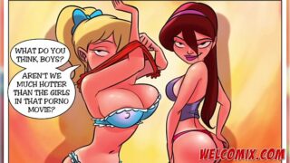 Big boobs cartoon