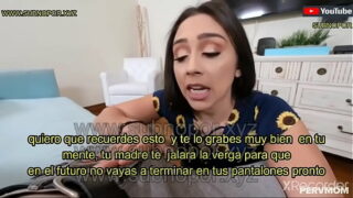 Mujer folla con su hijo en sub español
