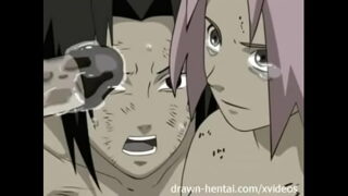Naruto e Sasuke e kakashi transando+18