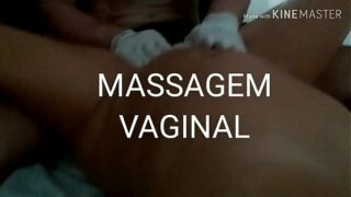 Massagem vaginal 3 dedos