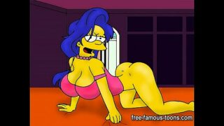 Desenho dos Simpsons infecção pelada