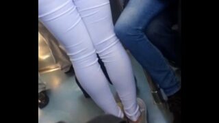 En calzones en el metro 2016