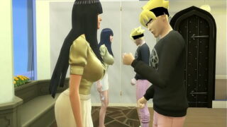 Naruto sakura e hinata transando com o naruto