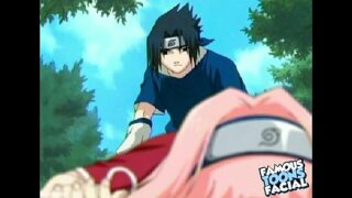 Sakura e Sasuke transando narutovida real
