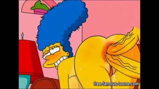 Simpsons marge and bart porn