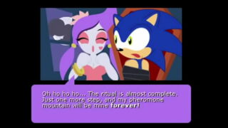 Sonic beijando a ami