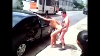 Vídeo pornografia de estado na rua
