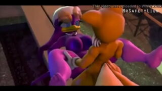 Fazendo sexo Sonic e cream