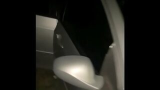 Corno e esposa no carro