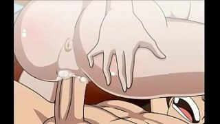 Luffy comendo rubim e nami