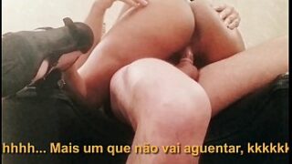 Morena carioca anal