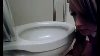 Girl colonoscopy diarrhea toilet