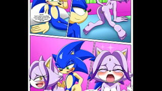 O Sonic fazendo sexo