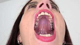 Giantess vore mouth