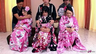 Japanese  teen  orgy